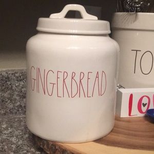 Rae Dunn GINGERBREAD LL canister